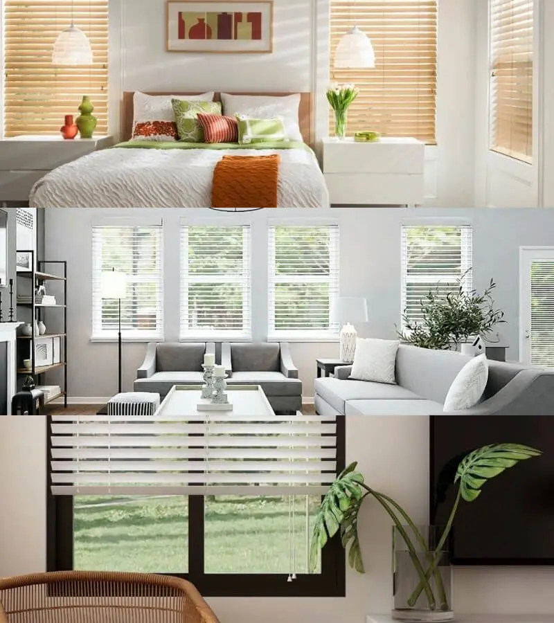 bedroom design blinds